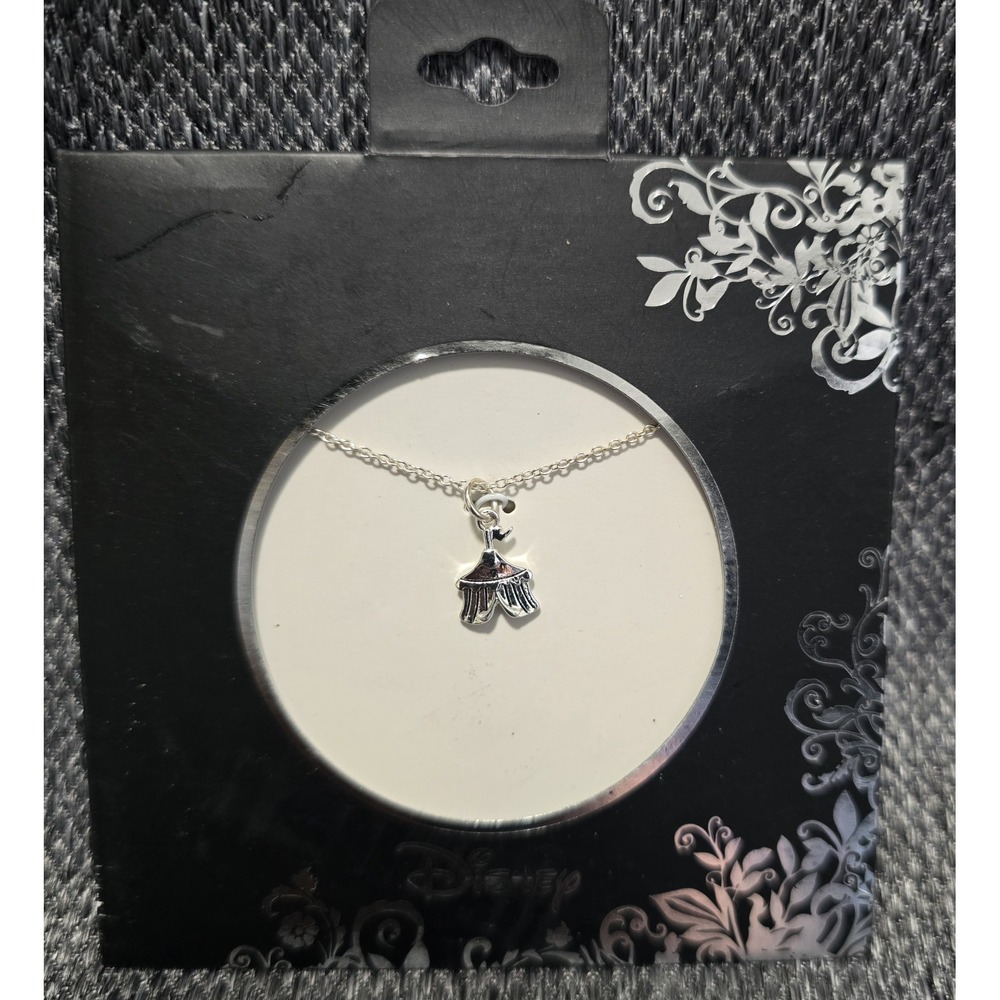 Disney Dumbo Circus Tent Necklace Silver Charm La Rocks NIB Rare